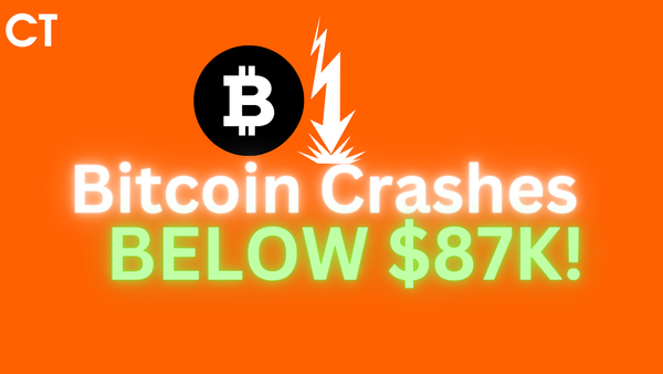 Bitcoin CRASHES Below $87K! Here’s What’s REALLY Happening .